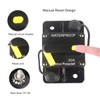 OUHL 30 Amp Circuit Breaker 12V- 48V DC Manual Reset