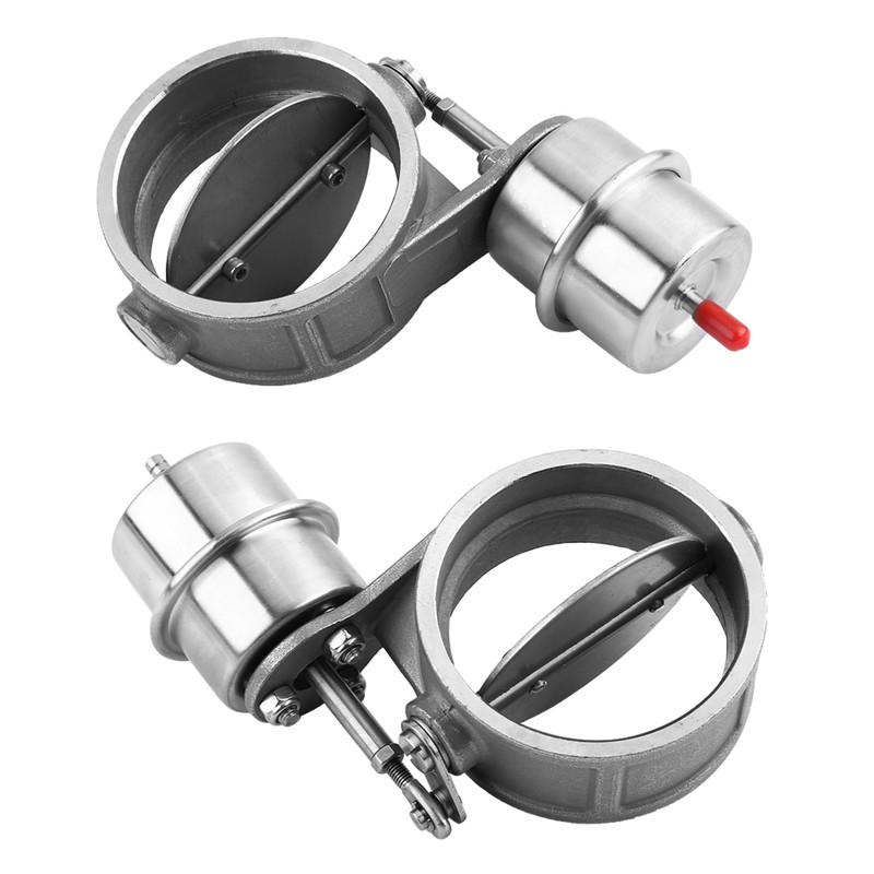 Car Exhaust Control Valve Boost Vacuum Activated Exhaust Cutout/Dump 3inch