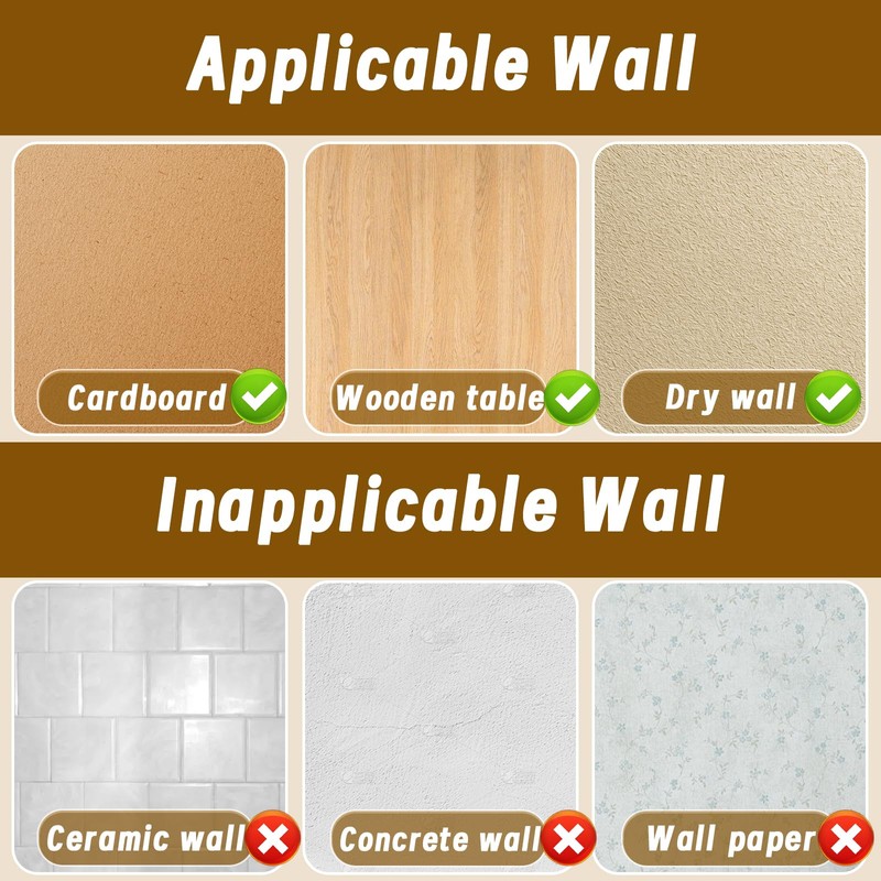 200 PCS Thumb Tacks for Wall, LPZNUYVC 7/16 Inch Decorative