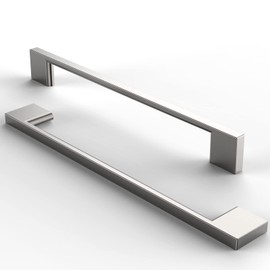 FURNIWARE Pack of 10 Furniture Handles, Cabinet Handles, Kitchen Handles, Furniture Drawer Handles, Handles for Kitchen Cabinets, Cupboards, Furniture Handles, Drawer Handles, 192 mm Hole Spacing,