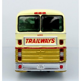 Iconic Replicas Eagle 5 Intercity Bus Golden Eagle-Continental Trailways-1/87 Scale-HO Scale Dimensions 5" Long, 1" Wide & 1" Tall New in The Box Well Detailed Both Inside and Out Rare!