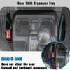Neepiar Center Console Gear Shift Storage Box Compatible with Toyota