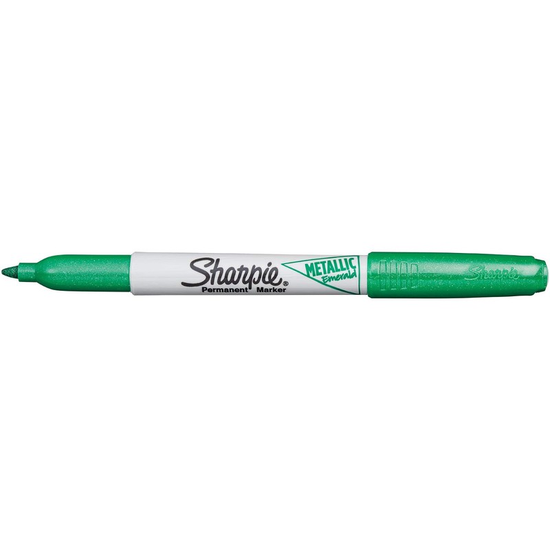 Sharpie Metallic Permanent Markers | Fine Point | Emerald Metallic