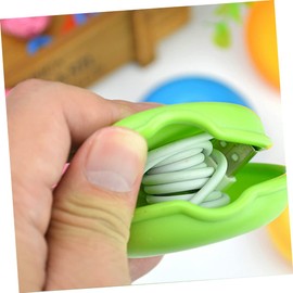 KICHOUSE Cable Organizer Earbuds Keeper 6 Pcs Wire Shortener Winder Headset Cable Storage Box Cord Management Kit Portable Color