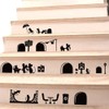 GOODCHI Wall Stickers, Mouse Pattern, Wallpaper, Cute, Stylish, DIY, Interior,
