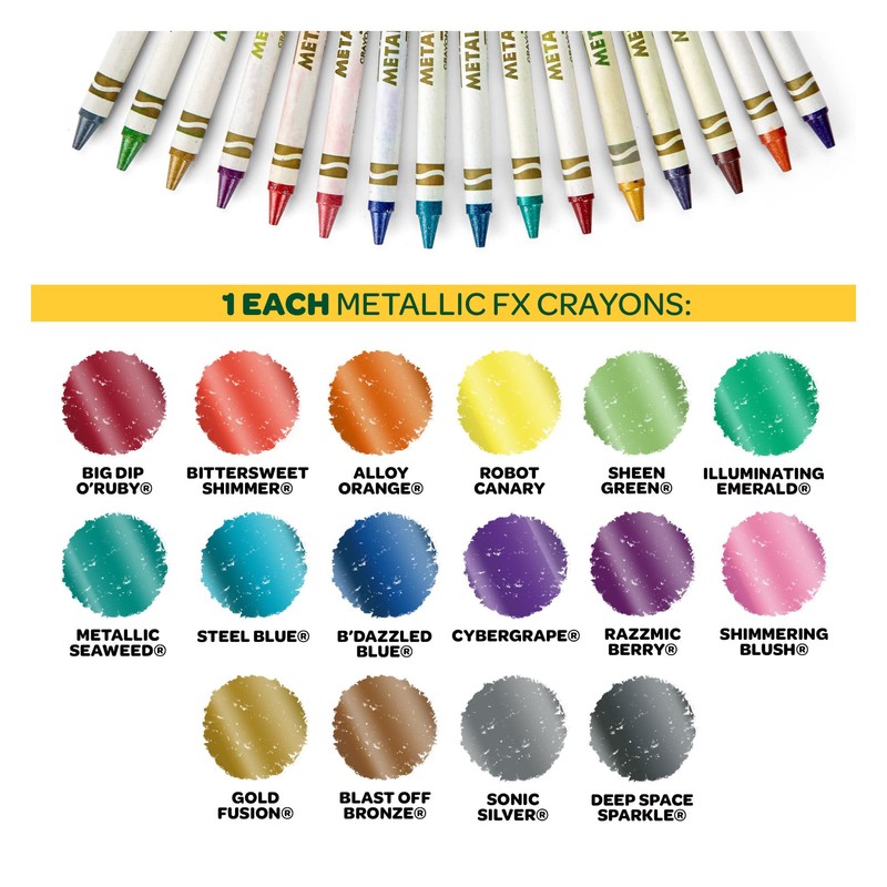 Crayola Ultimate Crayon Caddy with Lid and Sharpener, 152 Crayons