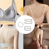 Lilaly 60 Pcs 12mm Bra Hooks for Straps 3 Styles