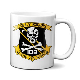 Future of Flight Jolly Rogers VF-103 Fear The Bones Mug