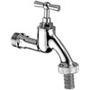 Schell Tap with Locking Handle, 1/2 Inch Matt Chrome 034050399