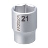 PROXXON No. 83420 Socket 1/2 inch 0.8 inch (21 mm)