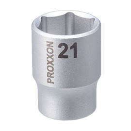 PROXXON No. 83420 Socket 1/2 inch 0.8 inch (21 mm)