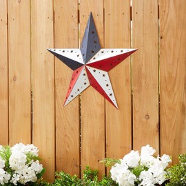 The Lakeside Collection Metal Americana Star Wall Art - Small