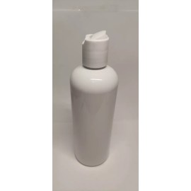 Meliars Envase Pet Blanco 500 Ml Con Tapa Disctop Blanca R28- 15 Pzs