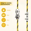Electric Fence Wire Kit - 656 ft 200 Meters Electric