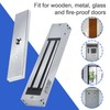 Upgrade Electric Magnetic Lock for Door 600lb Electromagnetic Door Lock