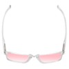 Medspex Pink FL-41 Tinted Reading Glasses +2.25 Clear Crystal Light