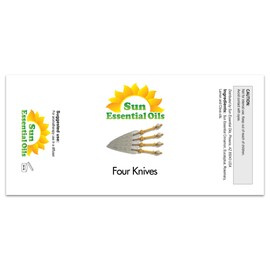 Sun Essential Oils – 16 oz Four Knives Essential Oil Blend with Eucalyptus, Clove, Rosemary, Lemon & Cassia – Spicy Scent for Diffuser, Skin, Candle Making, Cleaning, DIY & More