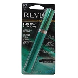 Revlon Grow Luscious By Fabulash, Waterproof, 821 Blackest Black, 0.38-Ounce
