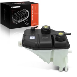 A-Premium Coolant Overflow Recovery Expansion Tank with Cap Compatible with Maserati Ghibli 2014-2018, Levante 2017-2019, Quattroporte 2013-2018, Replace# 670031651