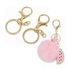 50PCS Gold Key Rings, Lobster Claw Clasps Keychain, Key Ring