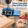 35mm Concealed Hinge Drill Bit Set for Cabinet Installation –