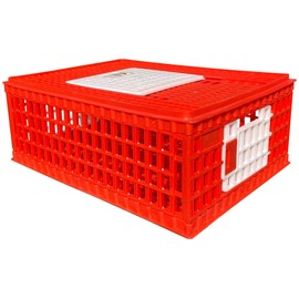RentACoop Poultry Carrier Crate (Pack of 1) 29" L x 22" W x 12" H for Chickens