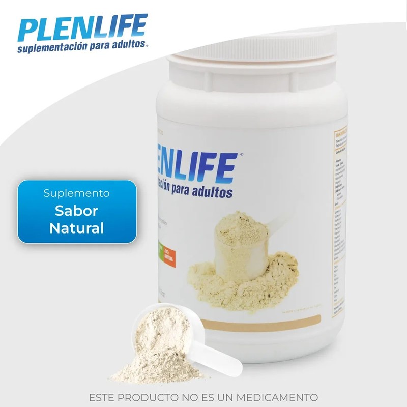 Proteina Br Plenlife Suplemento Alimenticio Polvo 945 Gr Natural