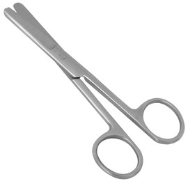 SS INSTRUMENTX Medical Sharp/Blunt 5 1/2-Inch Dressing Scissor Bandage Scissor Utility Scissors (Blunt/Blunt)