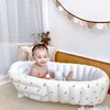 Infant Bathtub, Baby Inflatable Bathtub Large Space Lovely for Travel
