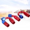 BOROCO AN6 Racing Oil/Fuel Line Hose End, Swivel Male Fitting