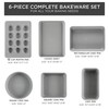 Country Kitchen Nonstick Stackable Bakeware Set - Durable, Easy Release