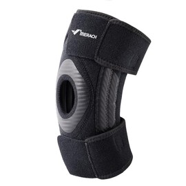 MERACH Patellar knee brace for knee pain, adjustable patellar tendon stabilization strap for jumper knee, tendinitis,  running, basketball,hiking, volleyball, tennis, squats - Color: 1PC Knee pad