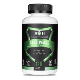 100% Puro Café Verde 120 Cápsulas. A4h Armor For Health Sabor Sin Sabor