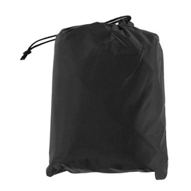 Hot Tub Cover, Foldable Round Tear-Resistant Polyester Hot Tub Cover, Weatherproof for Household (215 x 70 cm, Black)