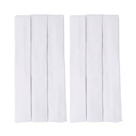 Amemari Waist String Muslin, Set of 6, Dressing String, Cotton, White, Stylish, All Year-Round Use, For Adults, Dressing Accessories, Waist Straps, Tasuki, Women's, Adults, Children, Loose, Cotton,