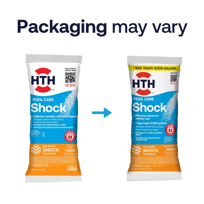 HTH 52031 Swimming Pool Care Shock, Swimming Pool Chlorinator Boosts