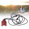 Crystal Pendant Necklace Natural Semi Precious Stones Hand Carved Turtle