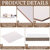 20 Pcs Book Board, Binders Board Chipboard Designer Bookboard Kraft