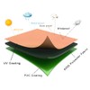 Outdoor portable grill cover waterproof and dustproof barbecue cover open