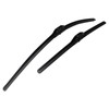 TRQ Premium Windshield Wiper Blades 16 & 26 Inch Silicone
