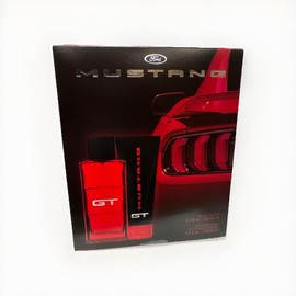 Mustang Ford Mustang GT Men’s EDT 3.4 Oz + Hair & Body Wash  5 Fl Oz