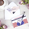 48 Pcs Veterans Day Thank You Cards with Envelopes and