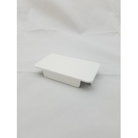 Vinyl Fence Rail Internal End Cap (Box of 20)(2"x3.5", White)