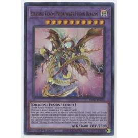 Starving Venom Predapower Fusion Dragon - DIFO-EN036 - Ultra Rare - 1st Edition