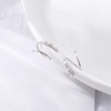 Double Hoop Earrings for Women Teen Girls Single Piercing Double