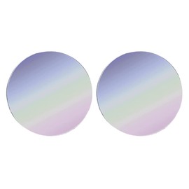 OSALADI 2pcs Powder Box Powder Compact Container Face Powder Compact Case Empty Powder Case Makeup Cosmetic Jars Plastic Cosmetic Jars Makeup Powder Case Slender Polyester 3g Makeup Puff