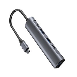 KOMBIUDA Type with USB Ports Multi USB Docking Station for Laptop Computer Accessories Compact Lightweight Durable Efficient Heat Dissipation