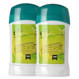 CXNXFD Tattoo Transfer Gel Stencil Stuff Safe Lasting Transfer Soap Tattoo Paste with Transfer Paper Copy Pattern Tattoo Accessories (Pack of 2)