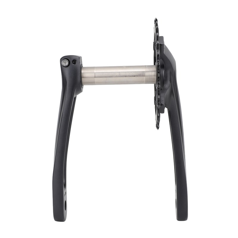 Bike Crank Arm Set Hollow Integrated Single Disc Aluminum Alloy