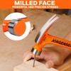 Jorgensen 16 oz Straight Claw Hammer, Rip Claw Hammer with